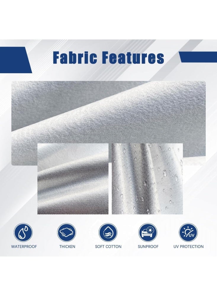 BLAZINGLY JETOUR T2 Waterproof Car Cover – MultiLayer UV Sun Rain Snow Hail Protection Cover for Jetour T2 Traveler - Image 3