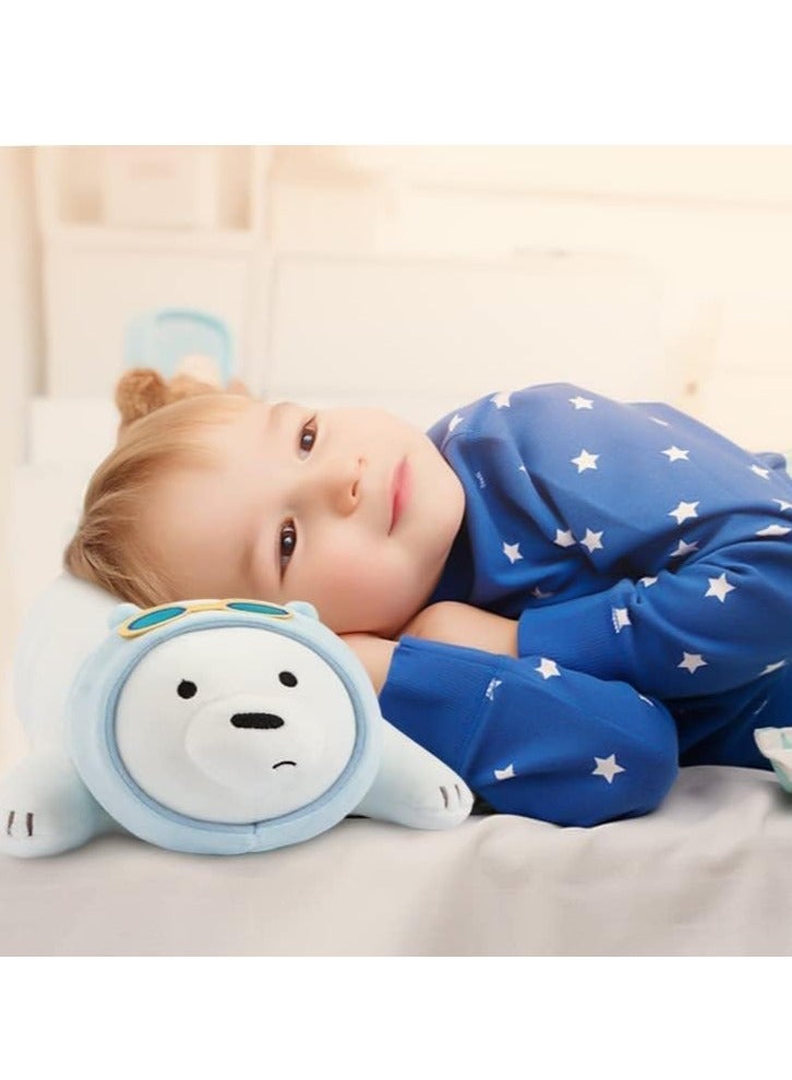 KASTWAVE Polar Bear Plush Toy, 35cm Stuffed Animal Throw Plushie Pillow Doll, Soft fluffy Friend Hugging Plushie - Present for Every Age & Occasion - Image 4