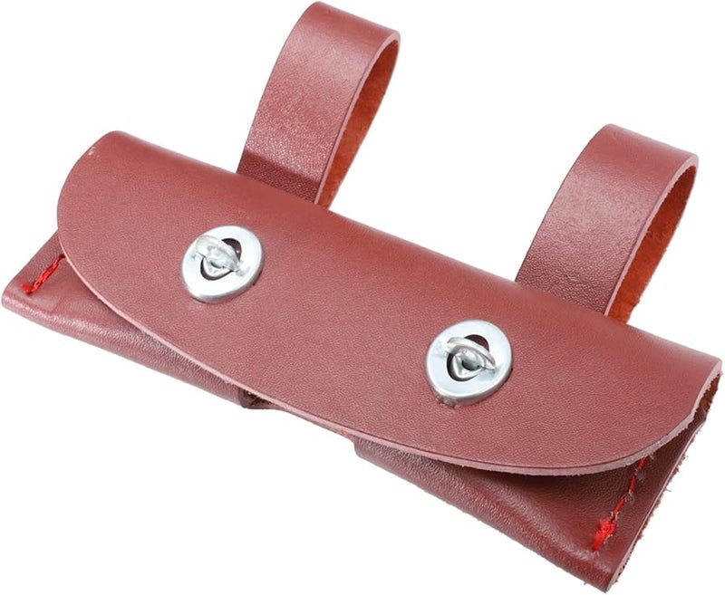 Leather Hatchet Case with Belt Loop for Camping Splitting and Outdoor Tool Storage - Image 1