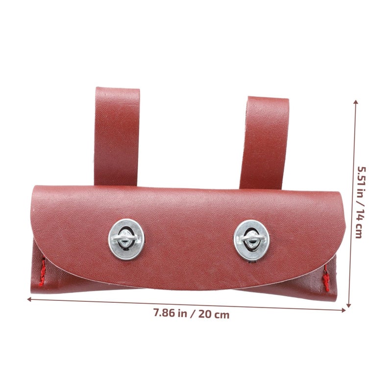 Leather Hatchet Case with Belt Loop for Camping Splitting and Outdoor Tool Storage - Image 3
