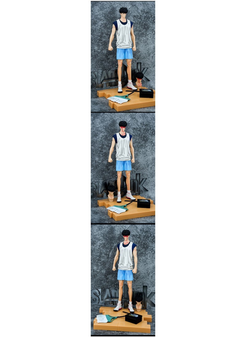 Generic - Slam Dunk Rukawa Kaede Figure Toy Gift 40cm - Image 1