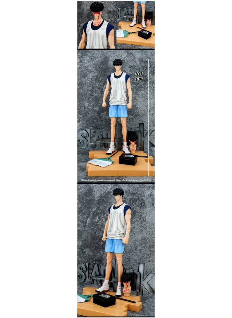 Generic - Slam Dunk Rukawa Kaede Figure Toy Gift 40cm - Image 1