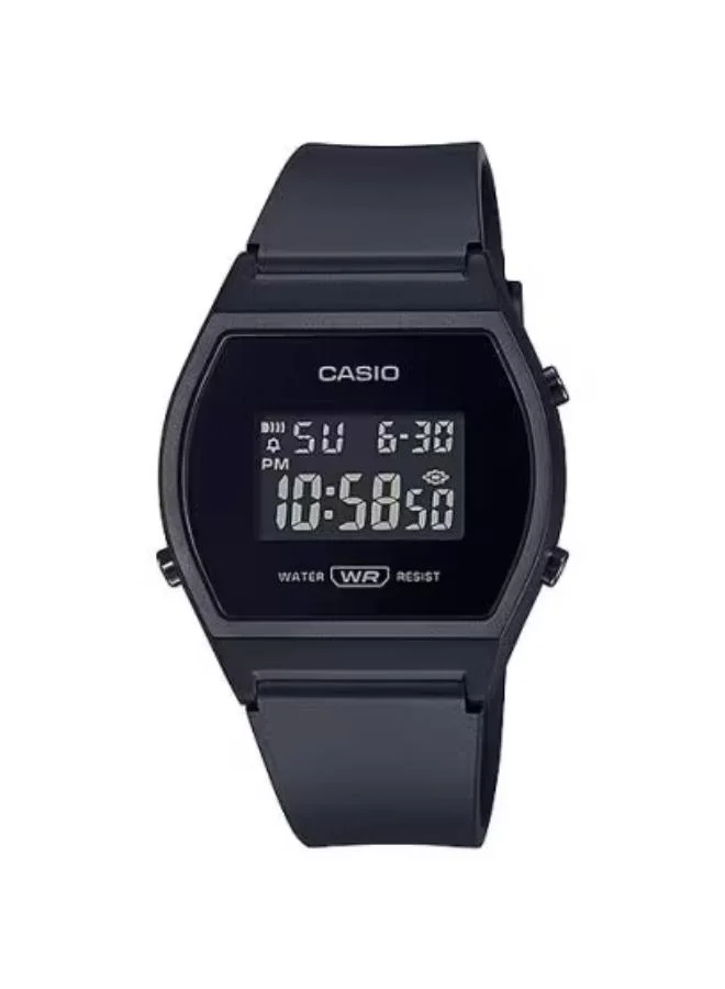 CASIO Women's Resin Digital Watch LW-204-1BDF - 35 mm