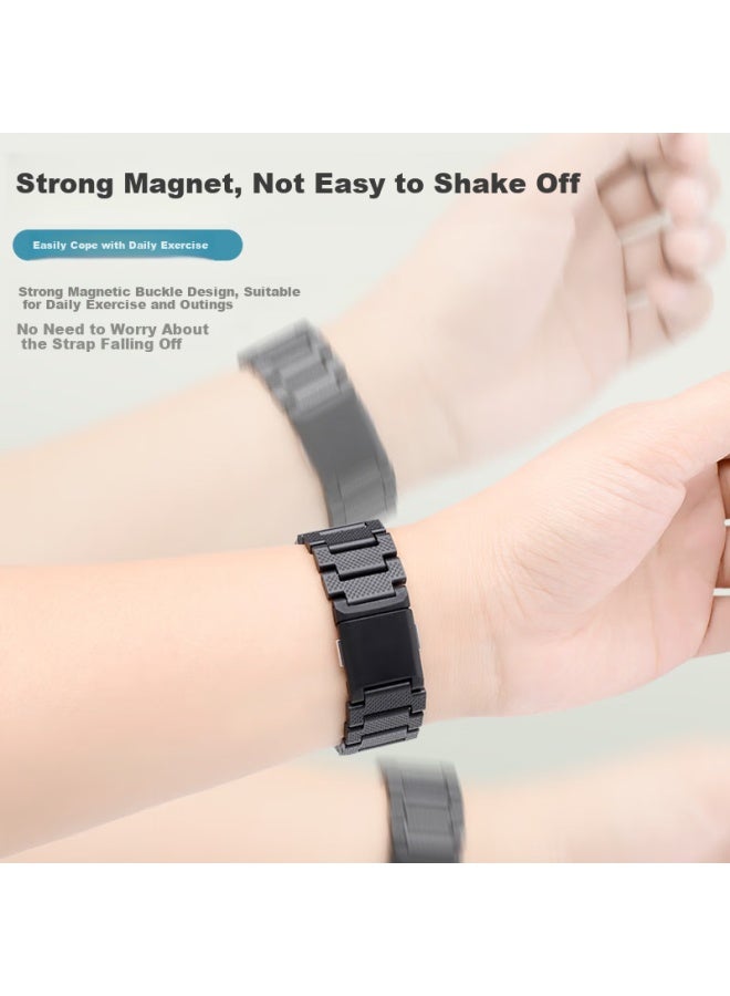 watchbond Watchband For Small Genius Kids Phone Watch Z9 Strap Z10/z8/z8a/z7 Magnetic Flash Buckle Bumblebee Q1a/z6pro Peak Youth Edition Q1r/y03/d3 Wristband - Image 2