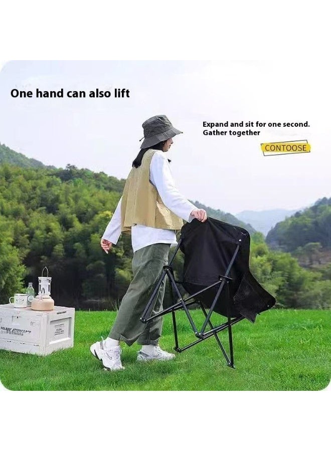 DEXO طاولة قابلة للطي للتخييم والنزهات الخارجية - تشمل 4 كراسي قابلة للطي، خفيفة الوزن، قوية، مثالية للسفر والأنشطة العائلية - Image 2