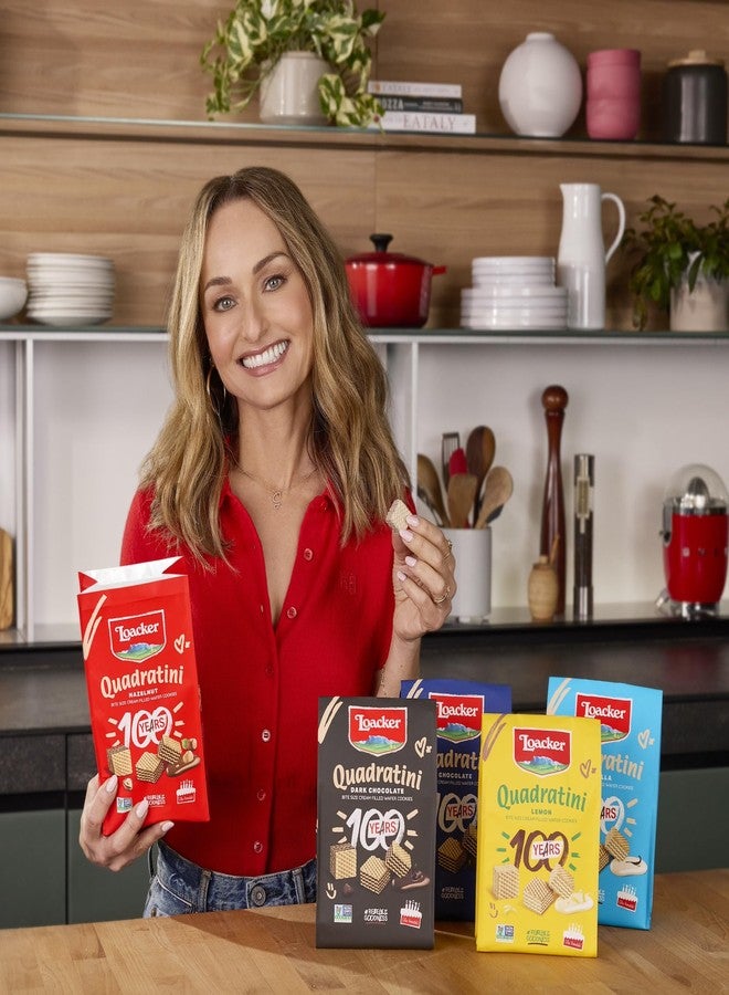 Loacker Classic Vanilla Wafers - Premium Crispy Vanilla Wafer Cookies with Cream Filling - Multipack of 12 Snack Packs - NON-GMO - Sustainably Sourced - 45g/1.59oz, Pack of 12 - Image 2