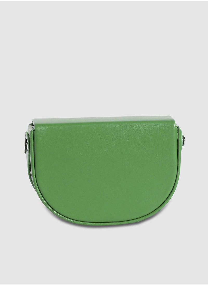 Haute Sauce - Structured Curve Handbag - Green - Image 1