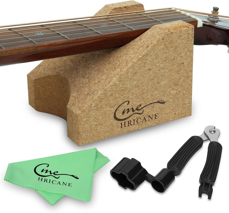 Hricane Guitar Neck Rest,Guitar Neck Support Pillow-Two Angles Guitar Neck Cradle,String Instrument Repair Kit for Guitar Workstation, Ukuleles, Violins, Banjos, Mandolins - Image 1