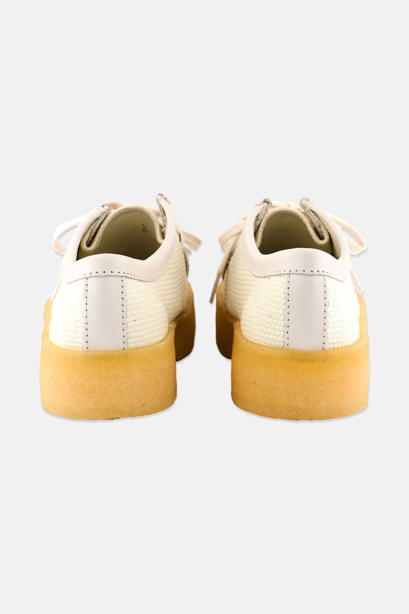 clarks Men Standard Lace Up Casual Shoes, Off White  - Image 2