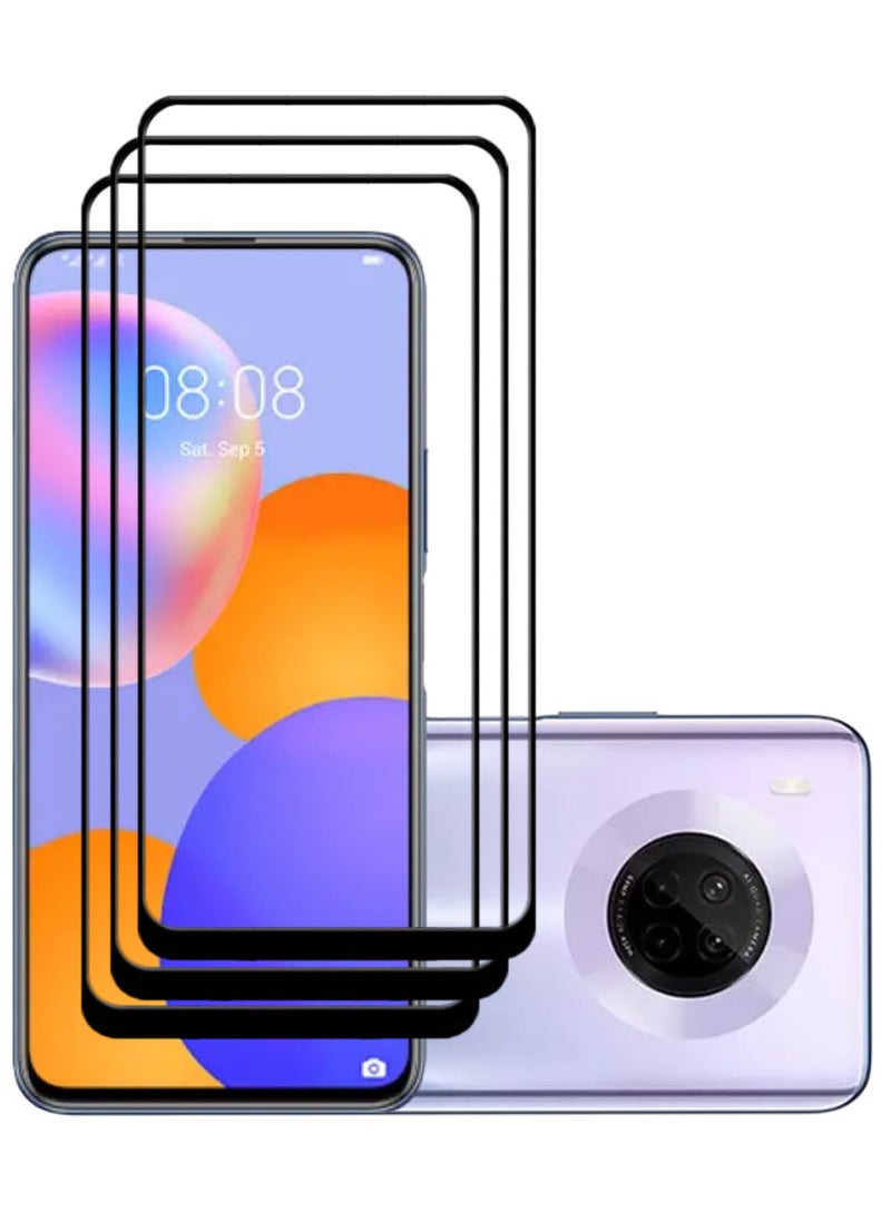 أكاليكس 3 قطع، حماية شاشة،  لهاتف هواوي Y9a  ، جودة ممتازة. - Image 1