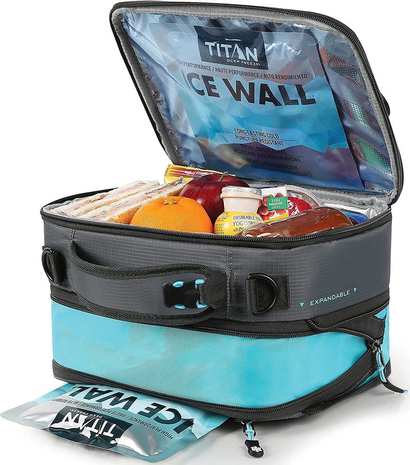Arctic Zone 1356897 Artic Zone Titan Deep Freeze Lunch Bag Black, Plastic, 1 Kilogram - Image 4