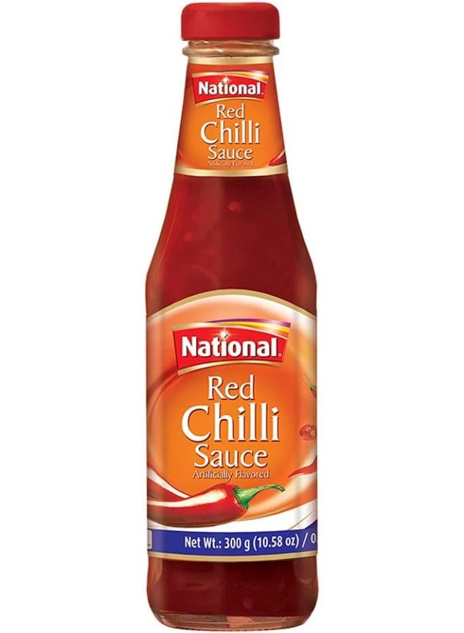 National Red Chilli Sauce 300g, Multicolor - Image 1