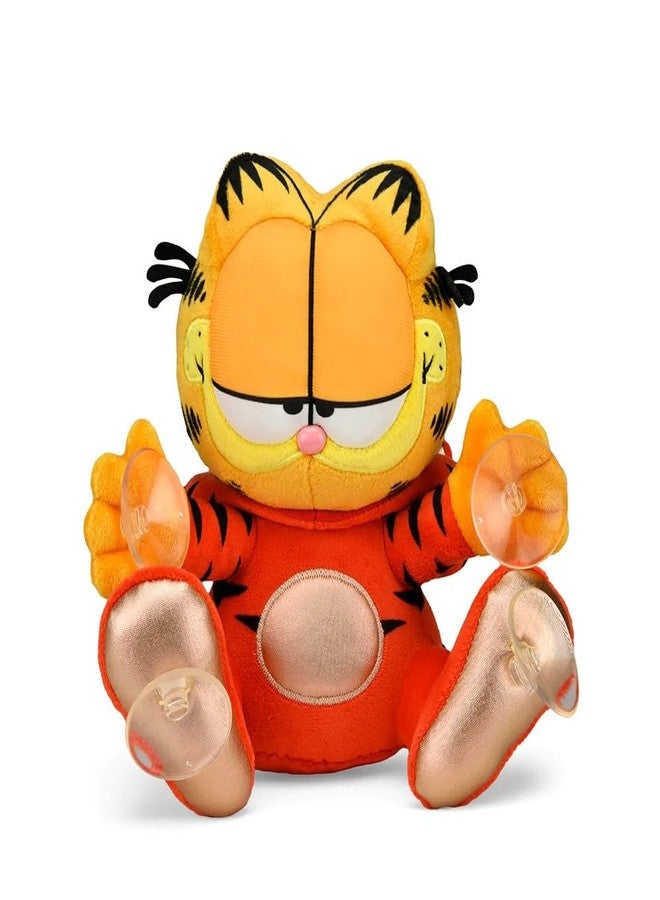Kidrobot Garfield Year of The Tiger 8"" Plush Window Clinger - Red Edition, Orange - Image 2
