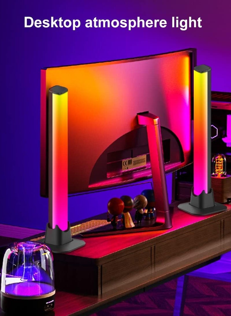 Serenova Entertainment Lighting, 2PCS Ambiance Gaming Lamp Sync with Music, Immersion Light Bar for TV, Room, Living Room - Image 4