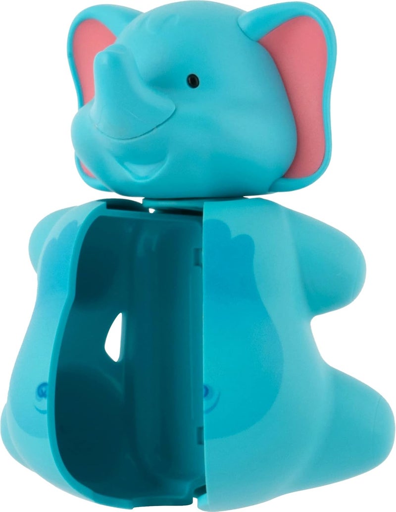 Flipper Fun Animal Elephant Toothbrush Cover – Make Toothbrushing Time Fun with our Kids Toothbrush Holder with Cover – Ideal Toothbrush Holders for Bathrooms - Suction Cup Toothbrush Holder - Image 4