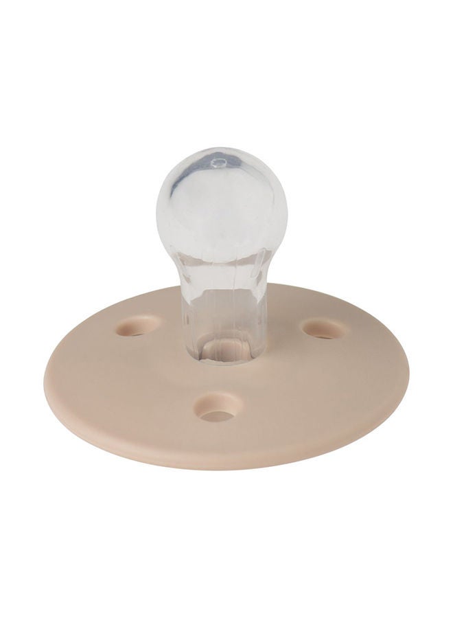 Mininor Round Pacifier Silicone 6M Soft Rabbit - Image 1