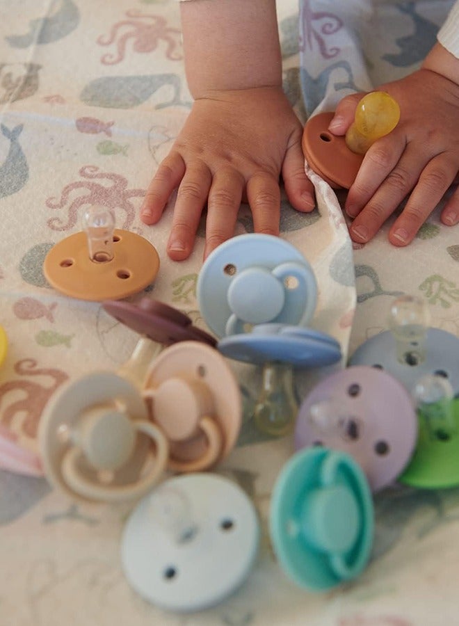 Mininor Round Pacifier Silicone 6M Soft Rabbit - Image 3