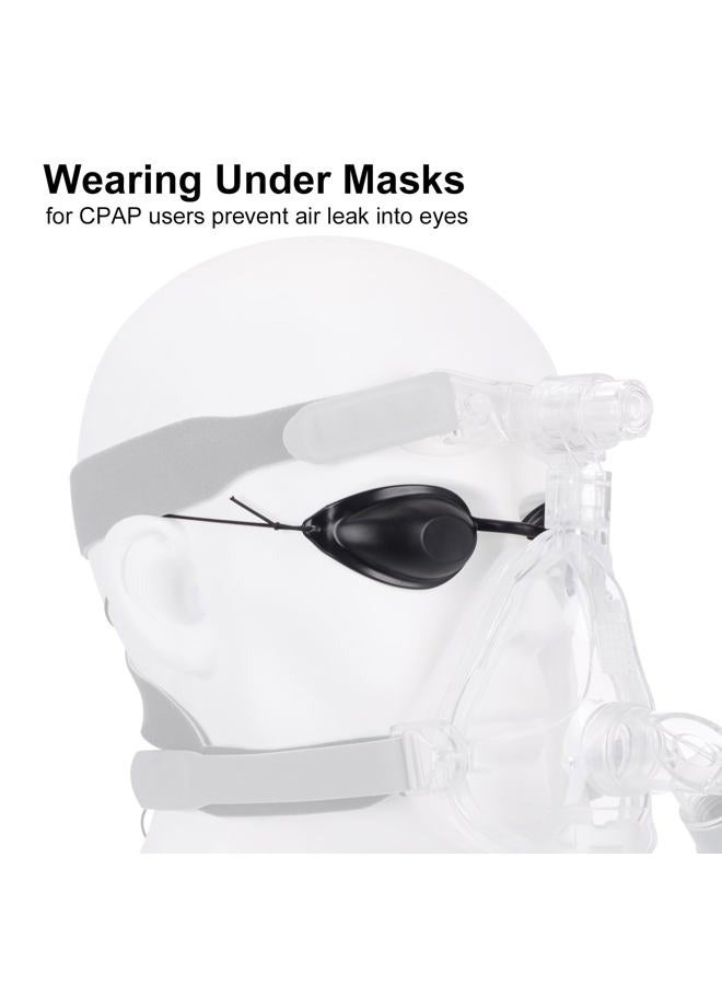 Wahah Hydrating Dry Eye Relief Sleep Mask, Dry Eyes Sleep Mask for Good Sleeping, Prevent Dry Eyes, Prevent Air Leak into Eyes, Best Sleep Mask for Sleeping Well - Image 5