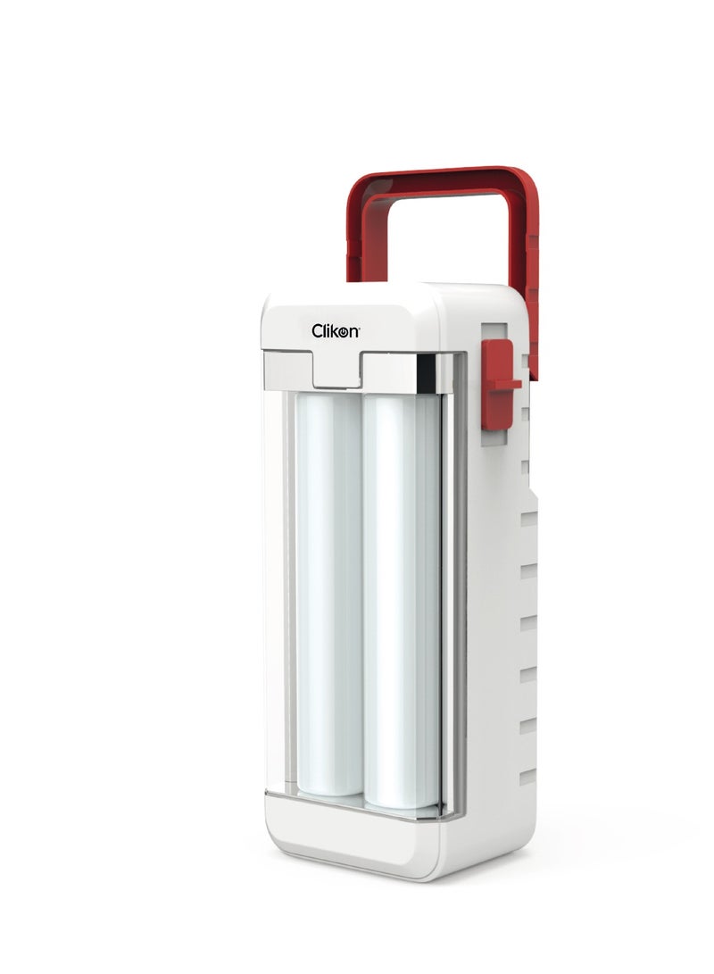 Clikon Mini LED Lantern Cool White 16 SMD LED's, 1200mAh Lead Acid Battery, Easy To Carry. White/Yellow/Black-CK2510 - Image 3