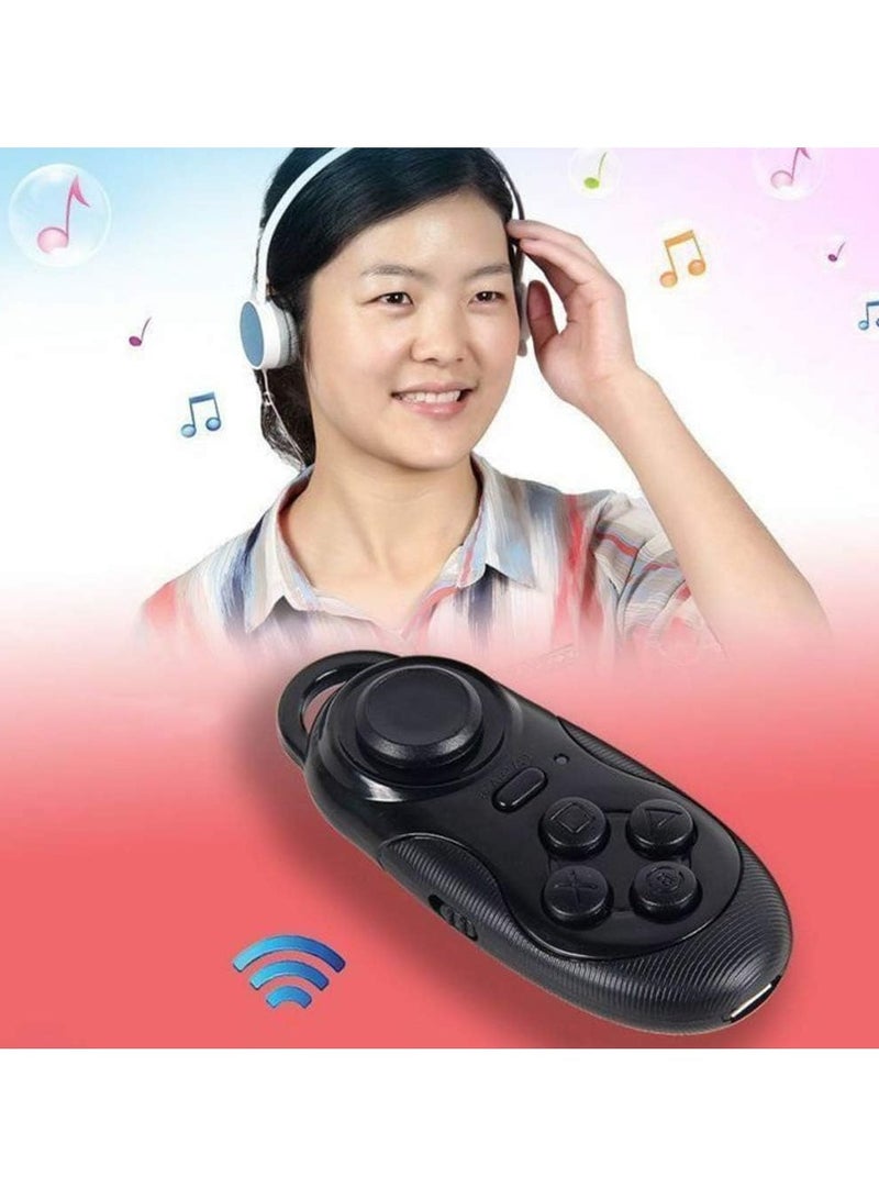 General 032 VR Glasses Wireless Bluetooth Remote Control Joystick Bluetooth Remote Control VR Gamepad Bluetooth Remote Control VR Joystick Selfie Camera Controller PC Joypad  - Image 2