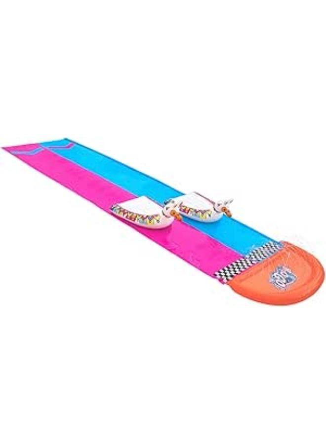 بست واي زلاقة بيست واي H2OGO! مزدوجة بطول 487 سم مع عوامات لاما