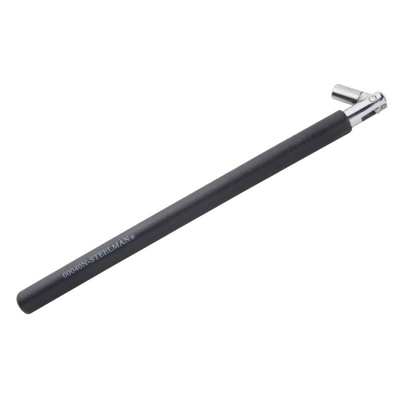 Steelman Valve Stem Puller and Installer Tire Maintenance Tool Threaded Head Pivoting Head NylonCoated Steel 11inch Handle