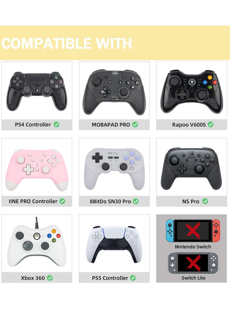 6-Piece Galaxy Thumb Grip Set For PS4/PS5 Controllers ﻿ - Image 3