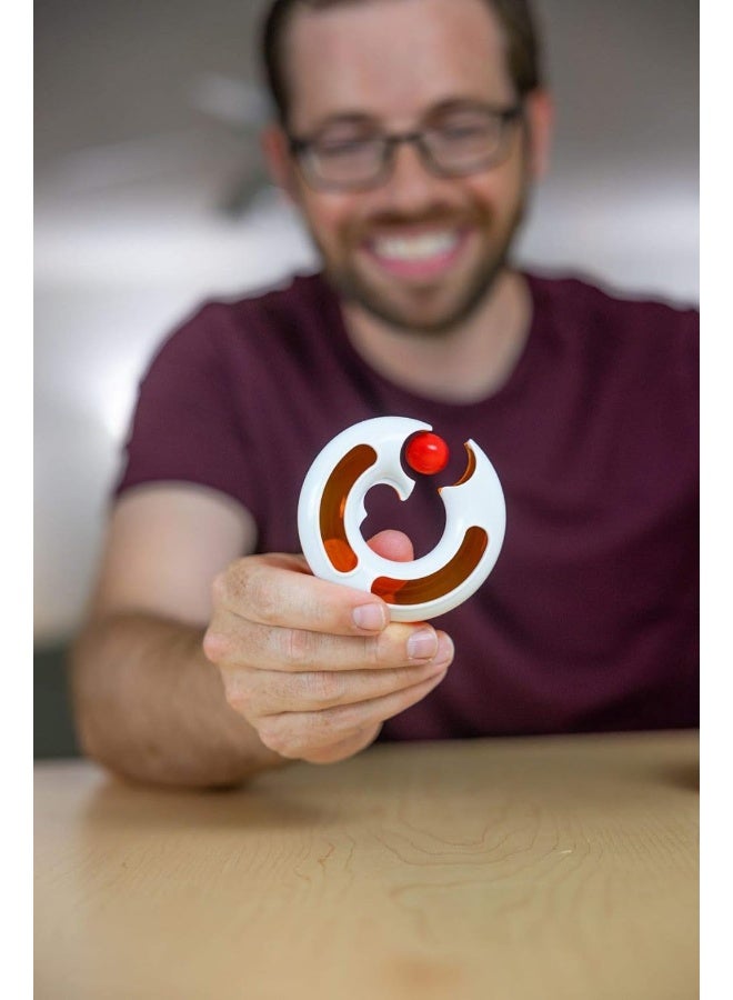 blue orange لعبة لوبي لوبر الزرقاء البرتقالية - دوّار الكرات الأصلي - لعبة فidget مهارية - للأطفال من عمر 8 سنوات وما فوق - Image 3