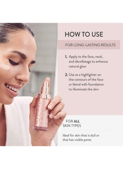 lancer Skincare Dani Glowing Skin Perfector, Cream Highlighter Makeup With Asian Botanical Blend And Skin Luminizers, 1 Fluid Ounce  - Image 5