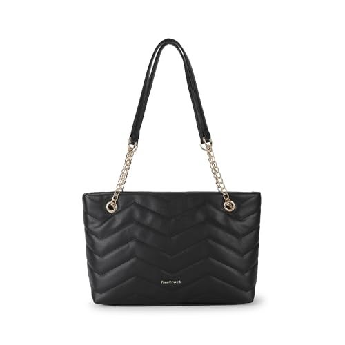 Fastrack Chic Multi-Carry Satchel | Faux-Leather Women's Handbags | Shoulder for Casual Carry | Shoulder for Casual Carry - Image 1