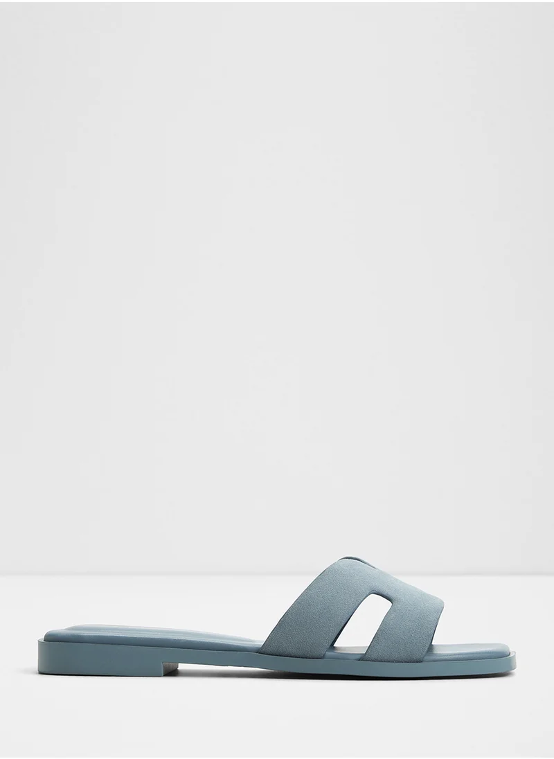 الدو Ankle Strap Low Heel Sandals