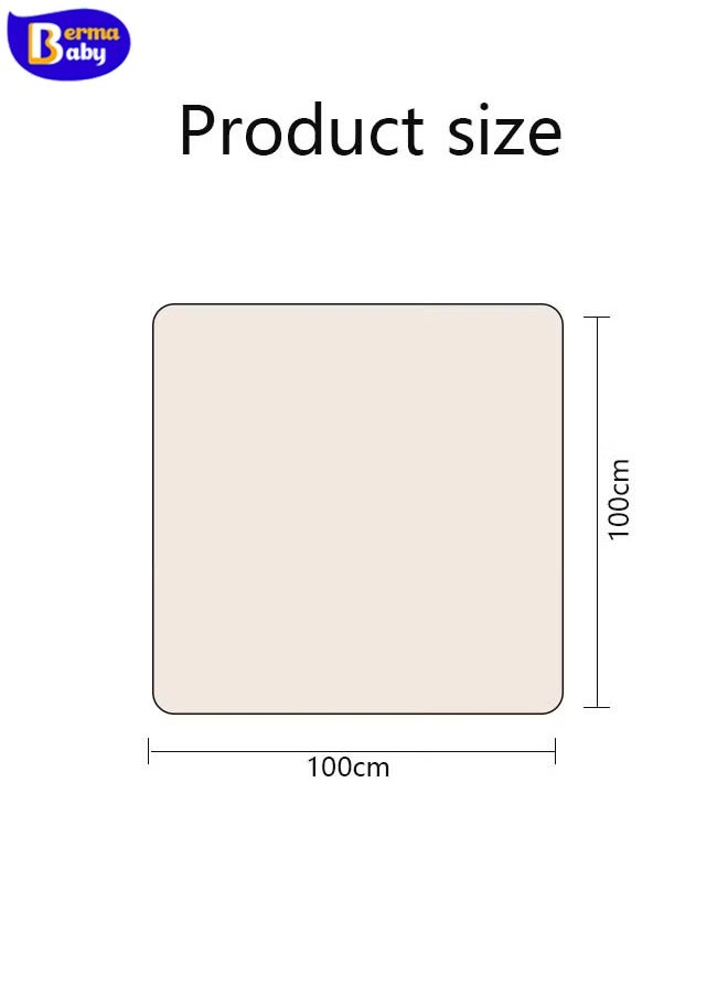 Berma Baby Baby blanket, crepe newborn bathrobe, double layer, super soft newborn swaddle, bed blanket, children's quilt, stroller blanket, soft hug blanket, super absorbent blanket, 3D _ strawberry flower pattern, lightweight, foldable  - Image 2