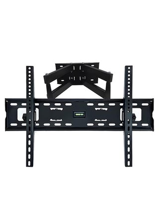 Wall-mounted full-motion screen holder for 32 to 80 inches