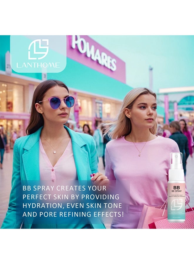 BB spray, delicate waterproof and sweat-proof makeup isolation lazy spray 20ml - Image 3