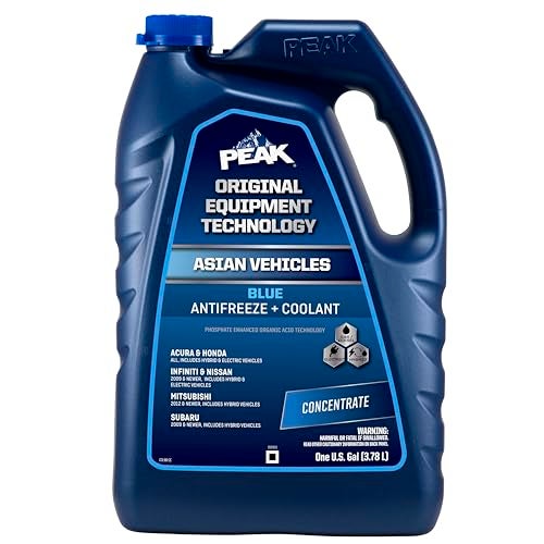 PEAK OET Extended Life Blue Concentrate Antifreeze/Coolant for Asian Vehicles, 1 Gal. - Image 1