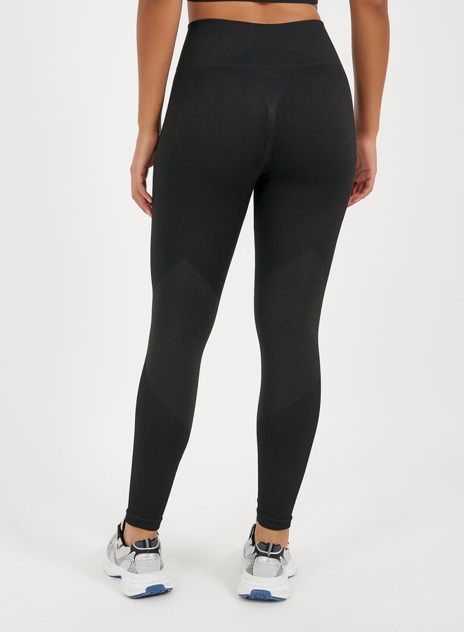 ستايلي اكتيف ليجنز بدون خياطة بخصر عريض - Image 5