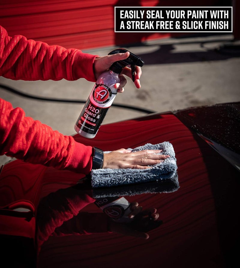 H2O Guard & Gloss (16oz) - Car Detailing Hybrid Top Coat Silica Sealant, Car Wax & Polish Quick Detailer | After Car Wash Seals, Shines, and Protects All Exterior Surfaces - Image 2