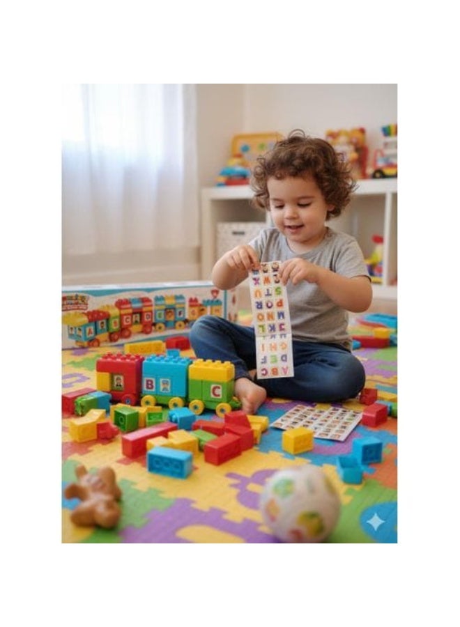 Building Blocks - Shape Building Blocks - Building Blocks with Different Shapes and Colors - Building Blocks Set - Construction Blocks Set - Building Blocks Kit - Kids Building Blocks Set - 60-Piece Building Blocks - 60-Piece Blocks - 60-Piece Building Toy - 60-Piece Construction Set - 60-Piece Train Blocks - 60-Piece Train Building Blocks - Building Block Train - Kids Block Train - Kids Train Building Set - Train Construction Toy - Train Building Toy for Kids - Educational Train Toy - Kids Train Toy - Multi-Shape Train Blocks - Colorful Train Blocks - Colorful Building Blocks for Kids - Building Toys for Kids - Construction Toys for Kids - Block Toys for Kids - Educational Block Toy - Building and Construction Toy - Building and Assembly Toy - Creative Building Toy - Building Toys Set - Construction Toys Set - Skill Development Building Blocks - Creativity Building Blocks - Thinking Skills Building Blocks - Fine Motor Skills Building Blocks - Image 1