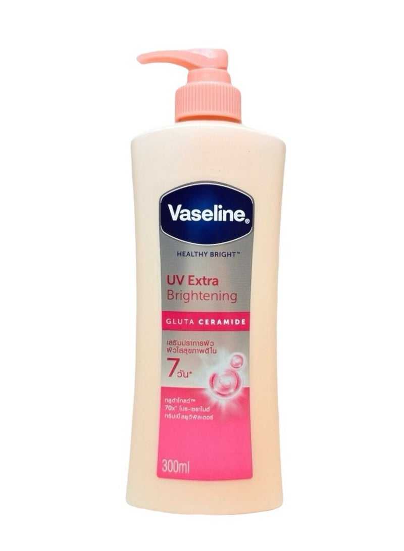 Vaseline Vaseline Healthy Bright UV Extra Brightening Lotion GlutaCeramide Lotion 300ml - Image 1