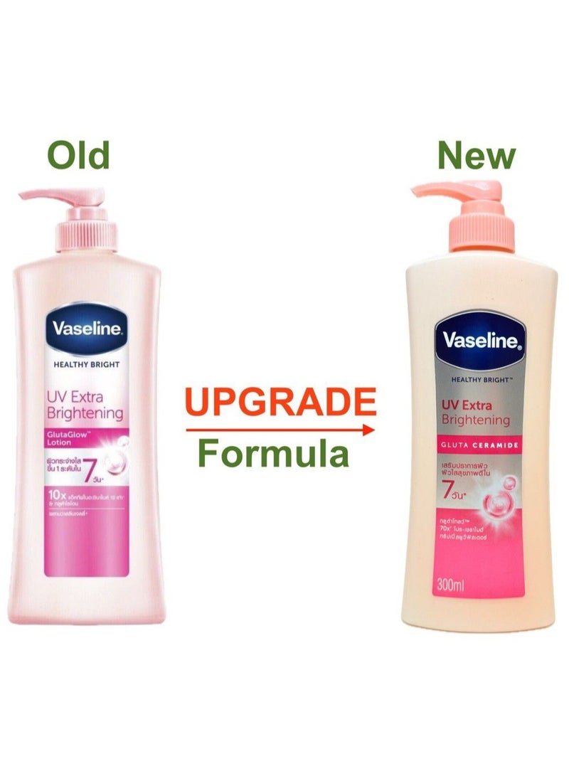 Vaseline Vaseline Healthy Bright UV Extra Brightening Lotion GlutaCeramide Lotion 300ml - Image 4