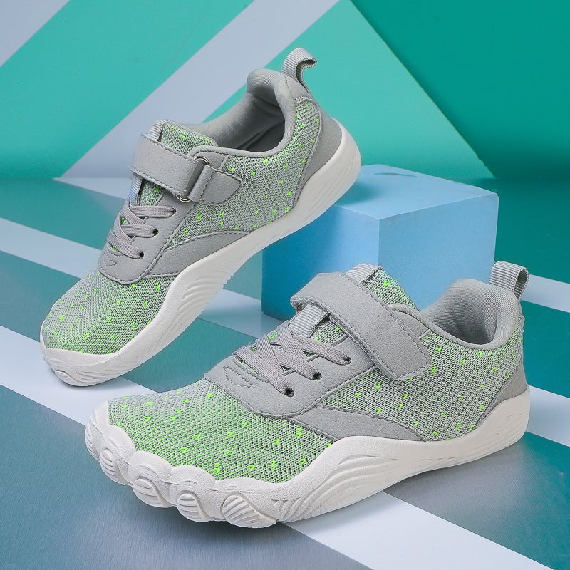 New Children'S Wide Shoes Wide Head Barefoot Shoes Outdoor Casual Men'S And Women'S Sneaker Dance Fitness Shoes - Image 2