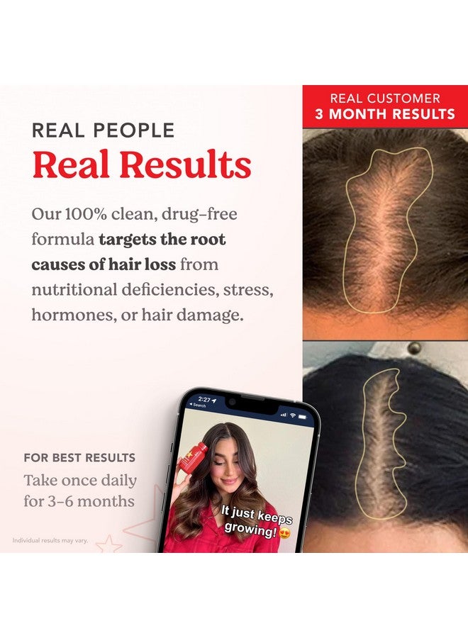 HAIRtamin Advanced Formula Hair Vitamins for Women & Men | Vegan 5000 Mcg Biotin Capsules Vitamin Supplement | Hair Skin and Nail Capsule Supplement to Promote Hair Growth & Thickness | 30 Count - Image 4