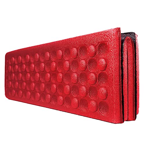 AceCamp Polyester 3940 Portable Lightweight Mini Waterproof Folding Mat, Foam Sitting Pad for Outdoor Activities, Foldable Kneeling and Seat Cushion for Comfort, Red - Image 5
