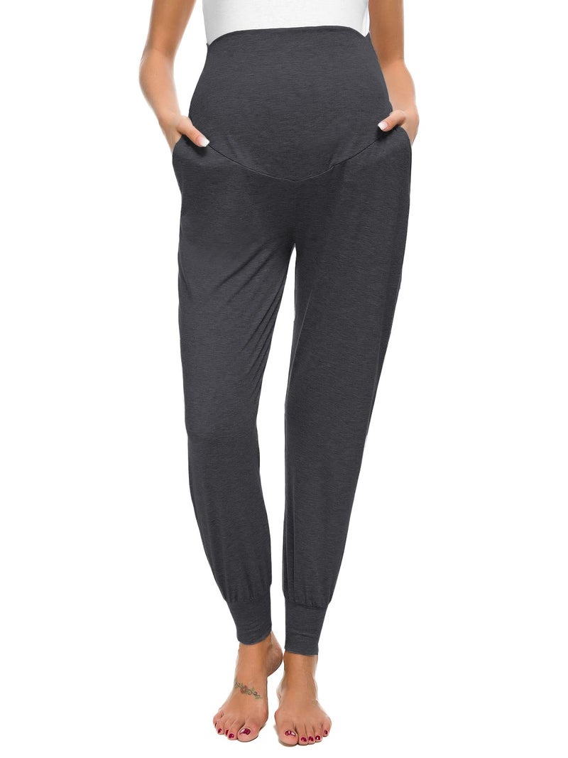 Liu & Qu Maternity Women's Casual Pants Stretchy Comfortable Lounge Pants - Image 2