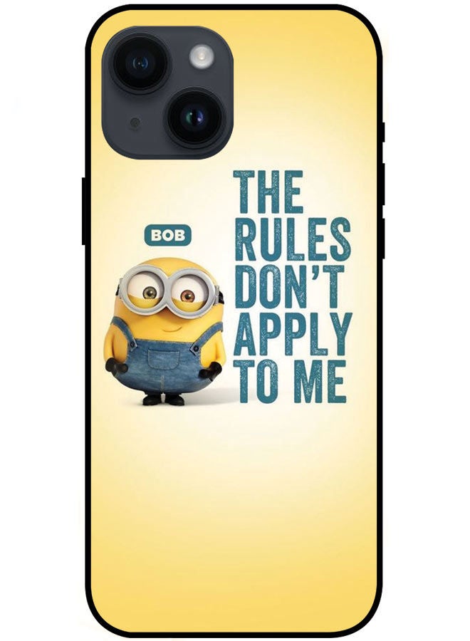 EYE CATCH Protective Case Cover For Apple iPhone 14 Plus There's More In The Life Than Stupid Boys - Image 1