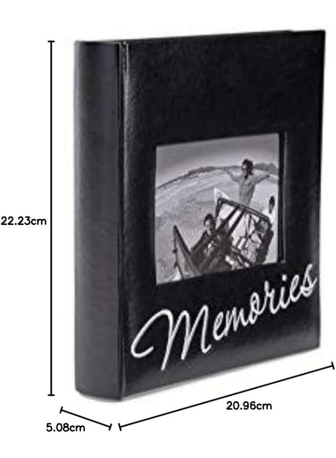 Malden International Designs Memories Cursive 2-Up With Memo Space Photo Album - Image 3