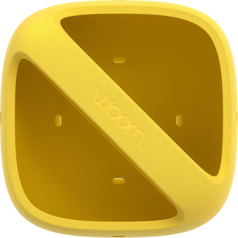 woom POP Kids Bike Basket - Lightweight BPA-Free EVA Front Handlebar Basket in Banana Yellow - Image 4