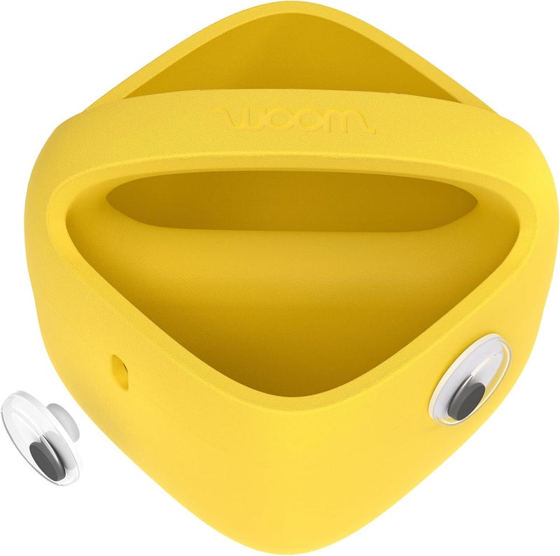 woom POP Kids Bike Basket - Lightweight BPA-Free EVA Front Handlebar Basket in Banana Yellow - Image 5