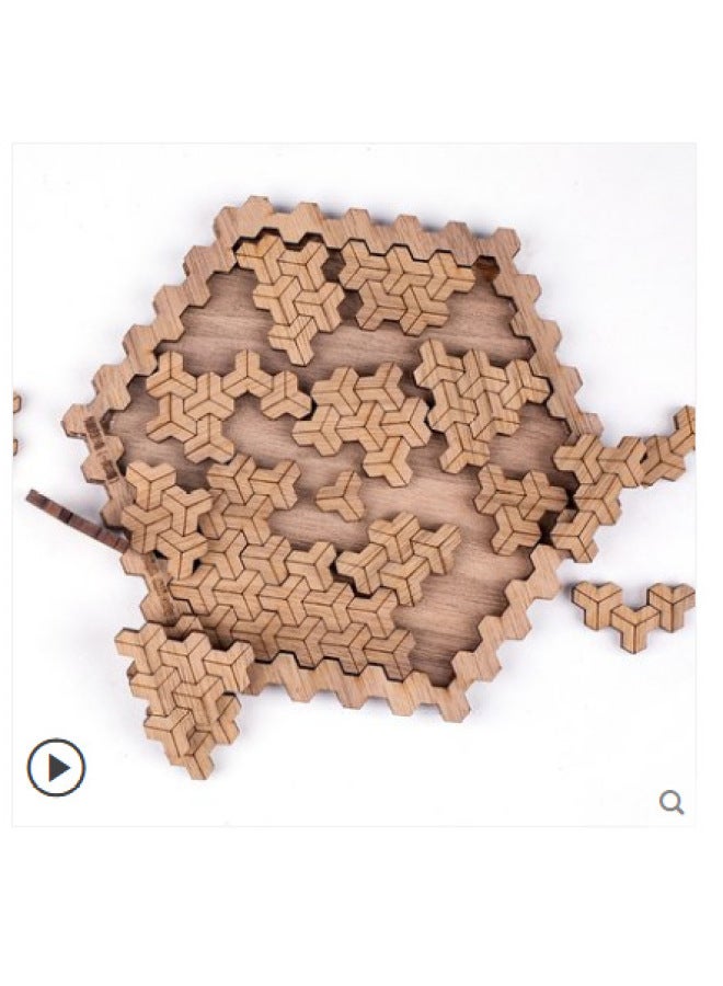 لغز زودياك يمثل جيلًا من الألغاز الخشبية ثلاثية الأبعاد الأكثر مبيعًا - اللون: مسدس عثرة - Image 1