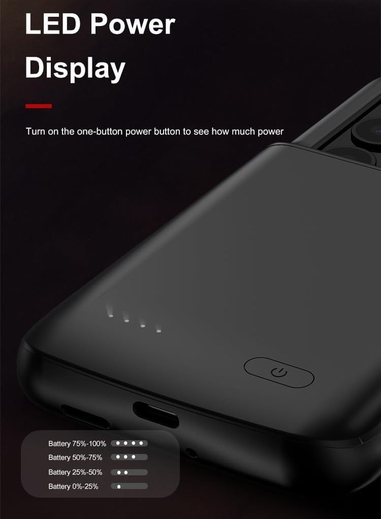 general Power case Compatible with Samsung Galaxy S24 5G (6.2") 2024 Battery charger Cases Charging cover power Bank shockproof For Galaxy S24 - Image 4